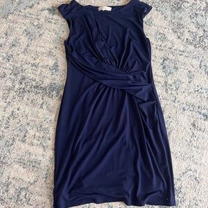 Loft Navy Blue Dress